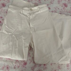 Zara white jeans